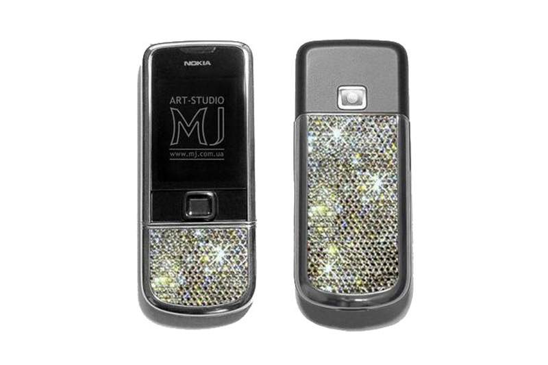 MJ - Nokia 8800 Platinum Arte Diamond Limited Edition